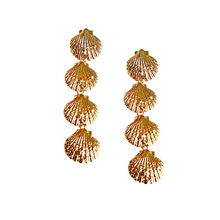 Load image into Gallery viewer, Dangly Shell Earrings