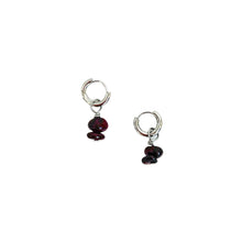 Load image into Gallery viewer, Garnet Mini Huggies
