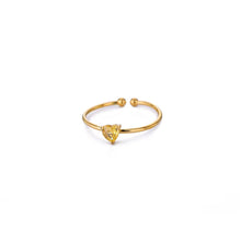 Load image into Gallery viewer, Birthstone Heart Ring
