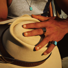 Load image into Gallery viewer, Turquoise Signet Ring
