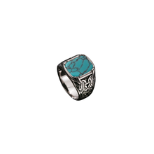 Load image into Gallery viewer, Turquoise Signet Ring
