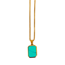 Load image into Gallery viewer, Men&#39;s Turquoise Necklace
