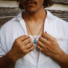 Load image into Gallery viewer, Men&#39;s Turquoise Necklace
