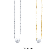 Load image into Gallery viewer, Dainty Howlite Necklace
