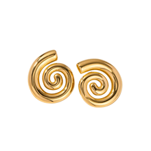 Load image into Gallery viewer, Spiral Earrings
