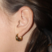 Load image into Gallery viewer, Tapered Hoops
