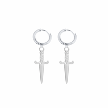 Load image into Gallery viewer, Dagger Huggies
