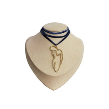 Load image into Gallery viewer, Goddess Ribbon Choker
