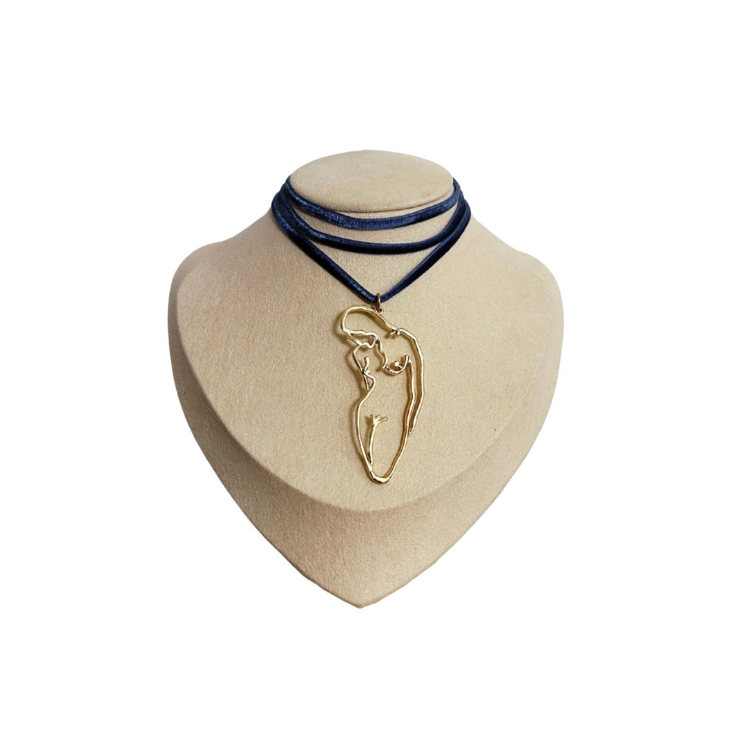 Goddess Ribbon Choker