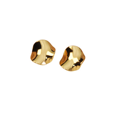 Load image into Gallery viewer, Golden Disk Earrings
