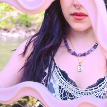 Load image into Gallery viewer, Amethyst Beaded Necklace
