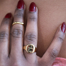 Load image into Gallery viewer, Made of Magic Signet Ring
