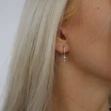 Load image into Gallery viewer, Bejeweled Crucifix Earrings
