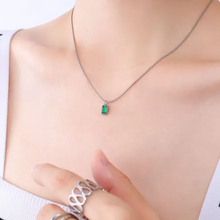 Load image into Gallery viewer, Artemis Emerald Necklace
