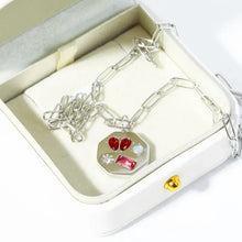 Load image into Gallery viewer, Mosaic Gemstone Necklace
